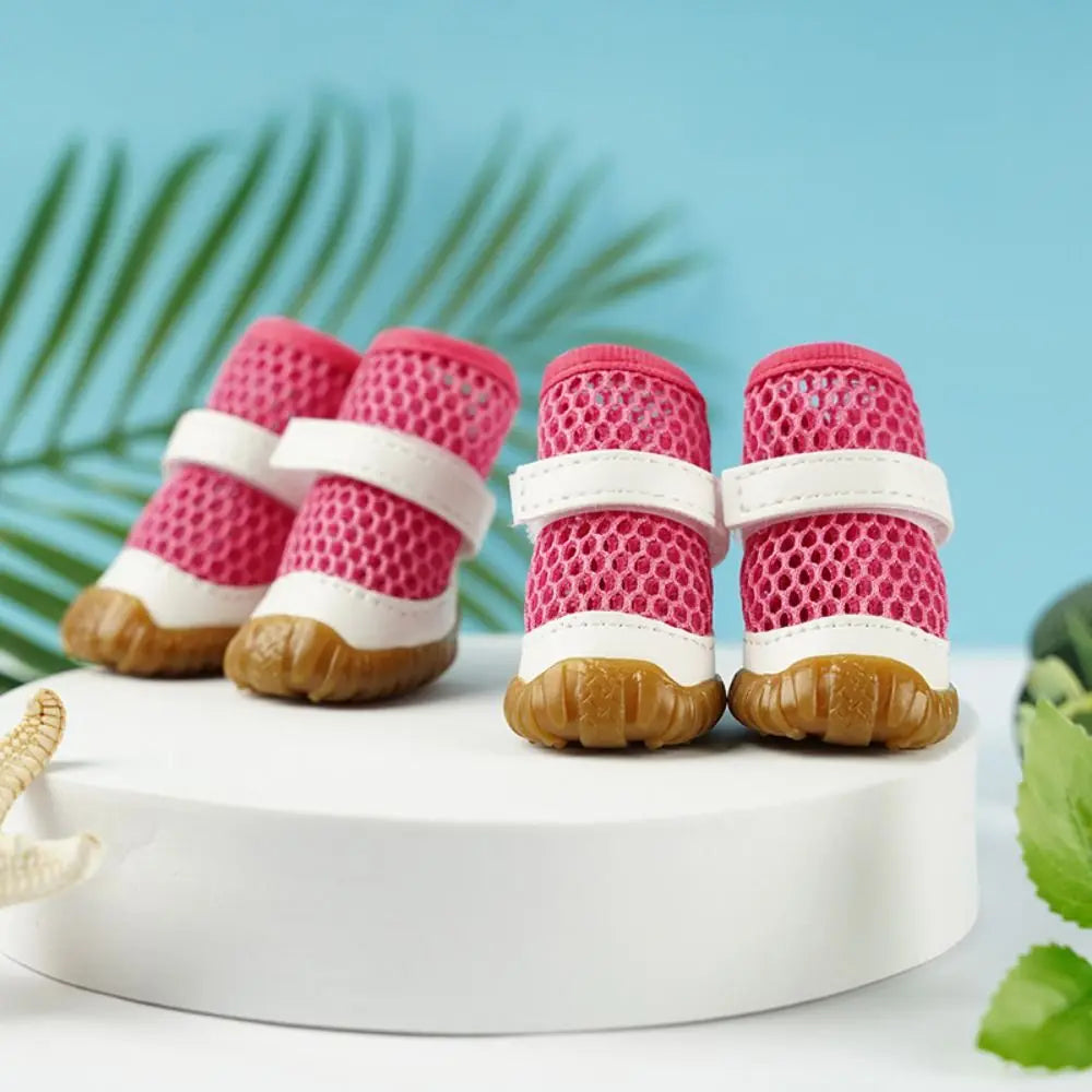 BreezyPaw Summer Dog Shoes