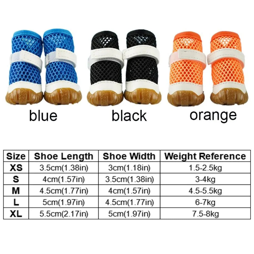 BreezyPaw Summer Dog Shoes