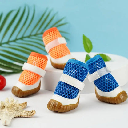 BreezyPaw Summer Dog Shoes