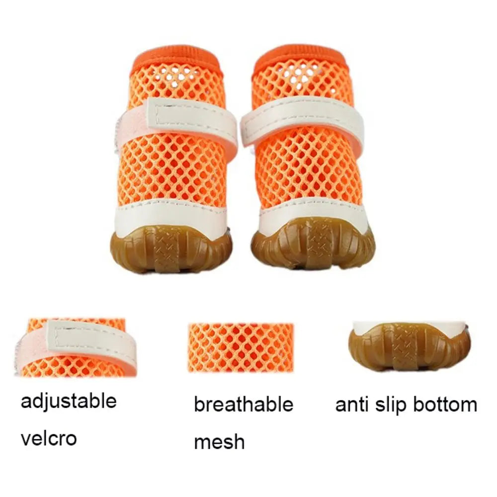 BreezyPaw Summer Dog Shoes