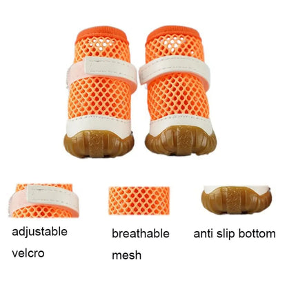 BreezyPaw Summer Dog Shoes