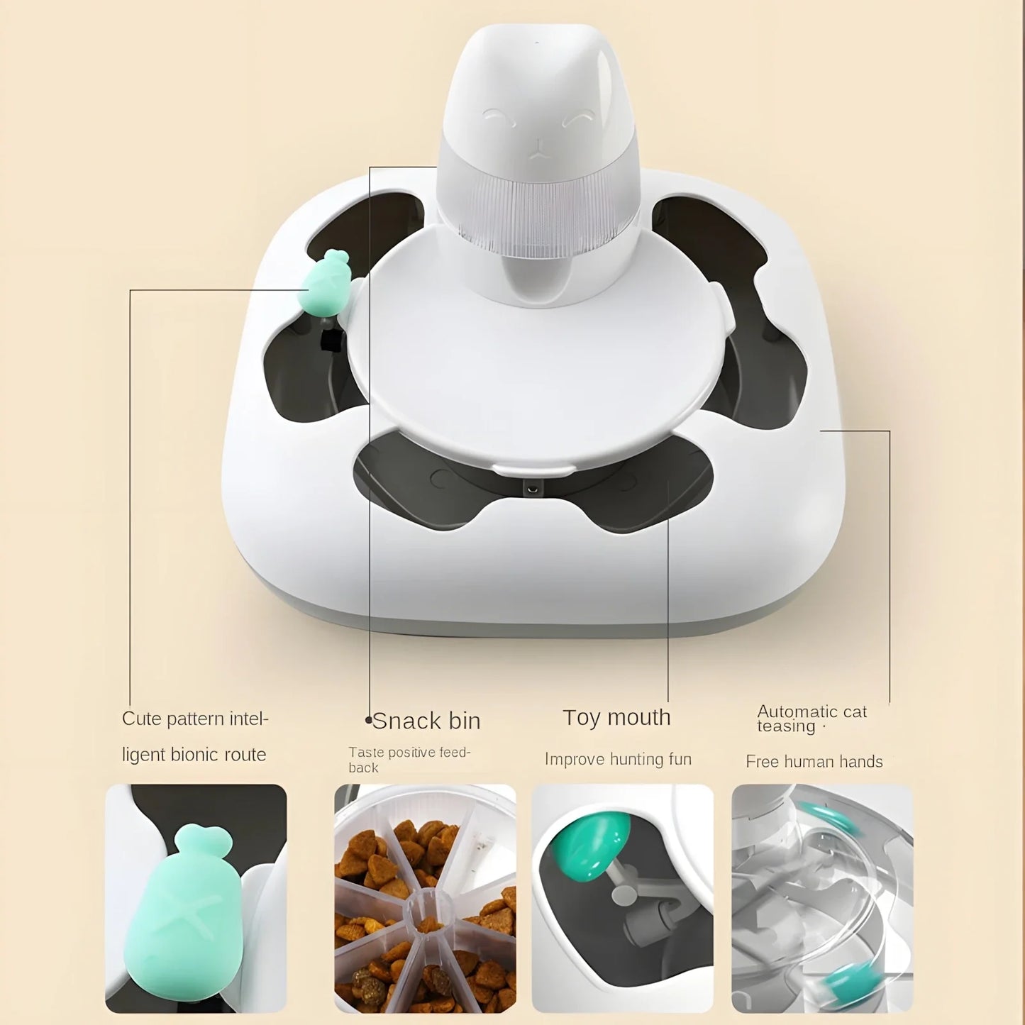 WhiskerMatic Smart Trap Toy